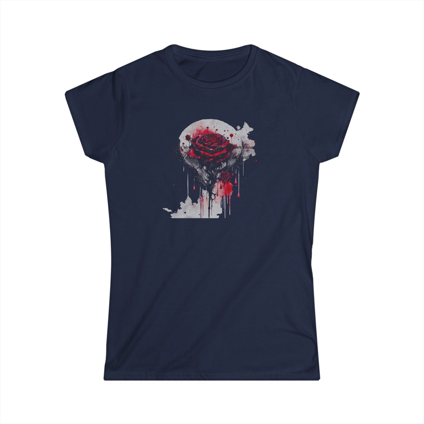 Women's Tee - Dark Romance with Quote from Haunting Adaline