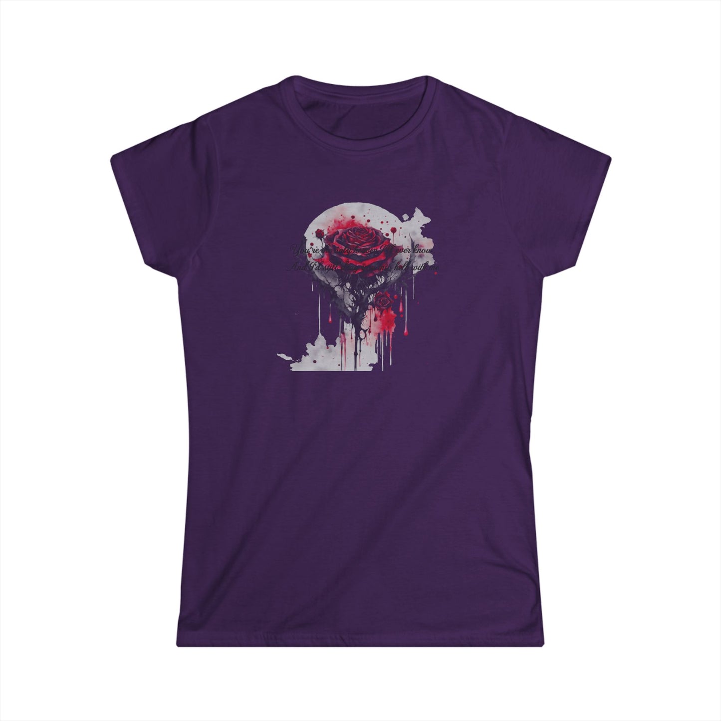 Women's Tee - Dark Romance with Quote from Haunting Adaline