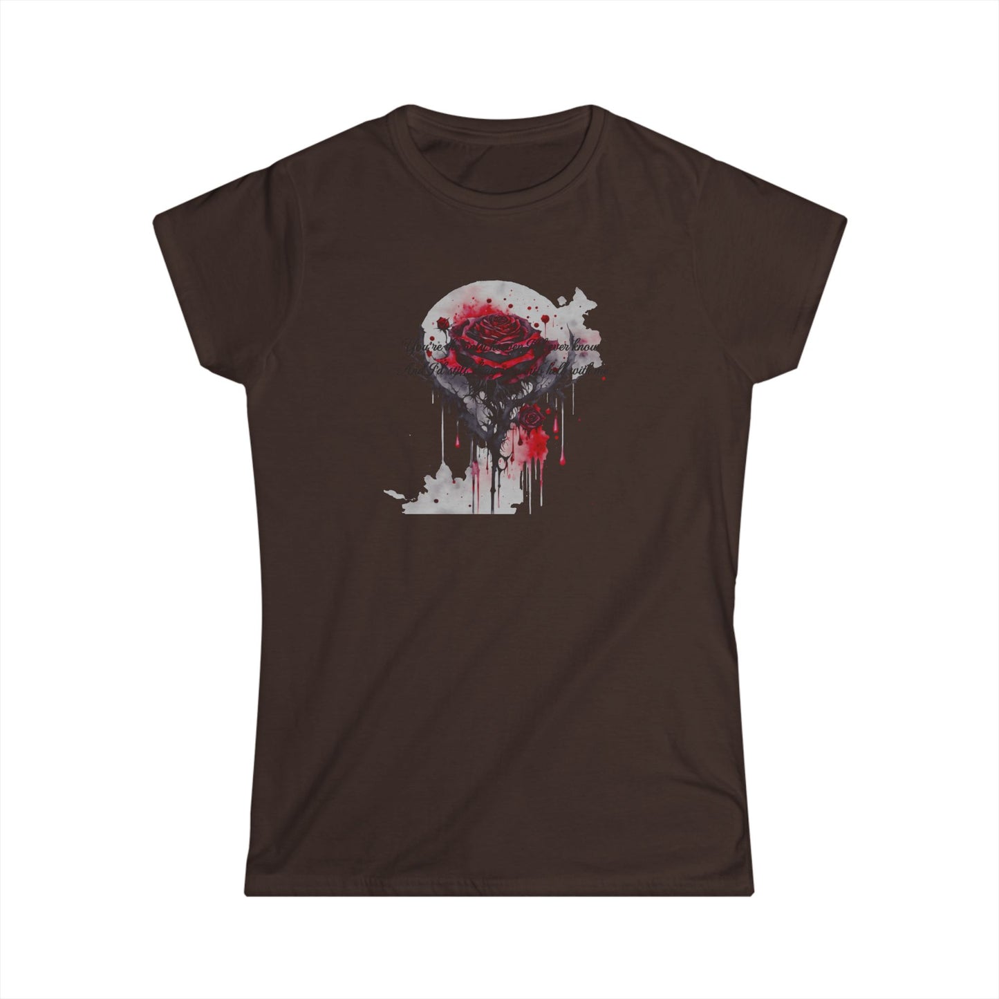 Women's Tee - Dark Romance with Quote from Haunting Adaline